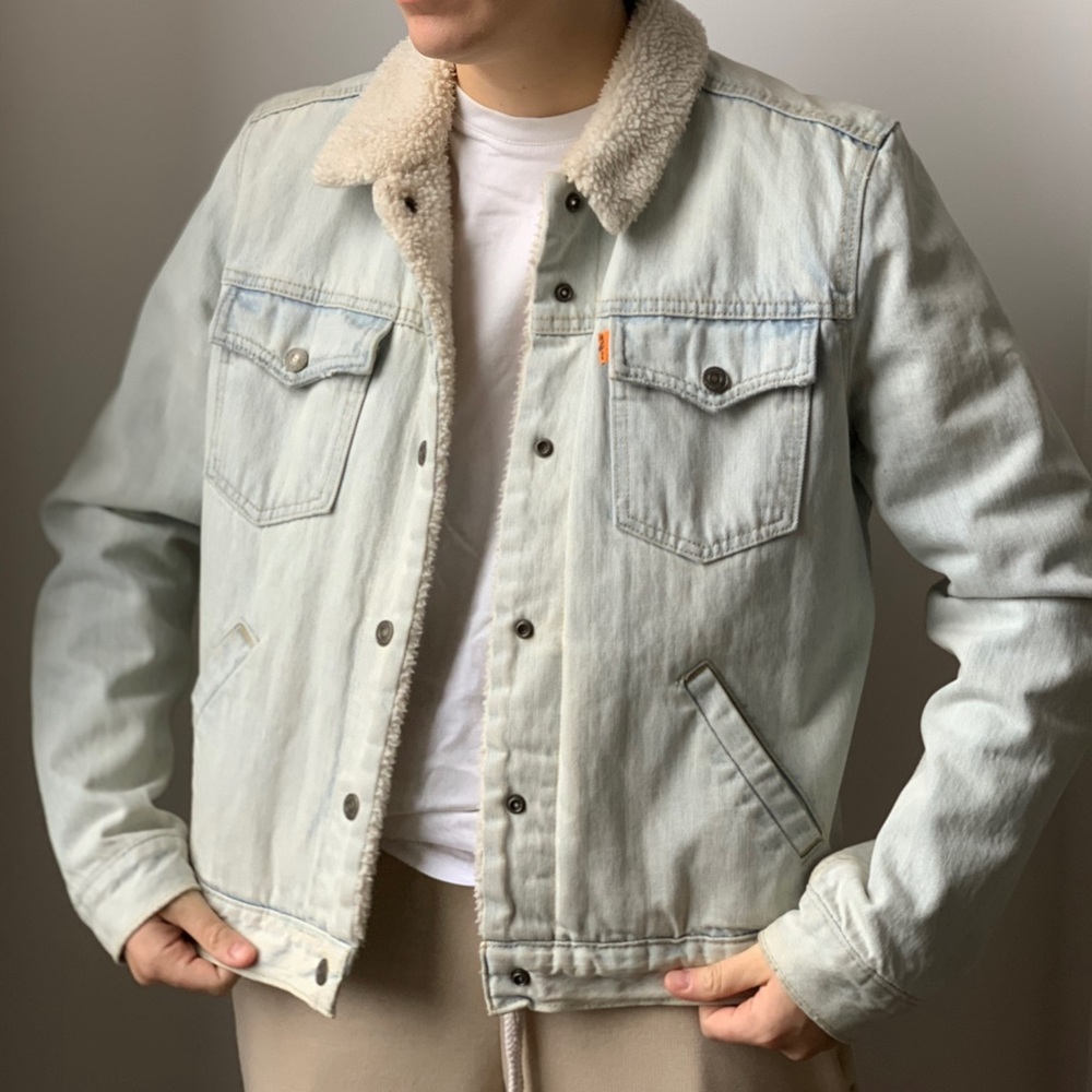 Levi’s Denim Sherpa Jacket